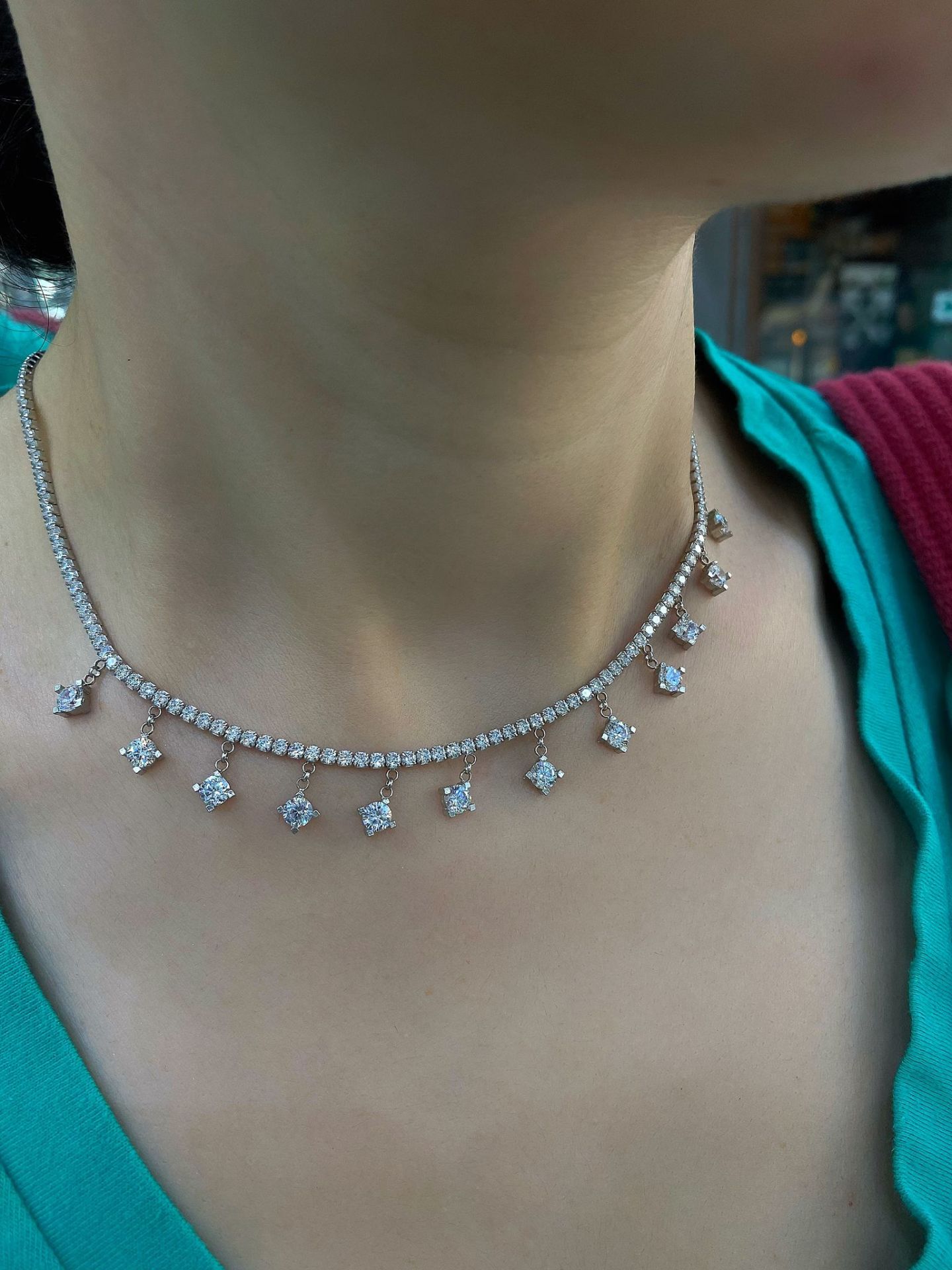 Suyolu 3 cm Sallantılı Kolye