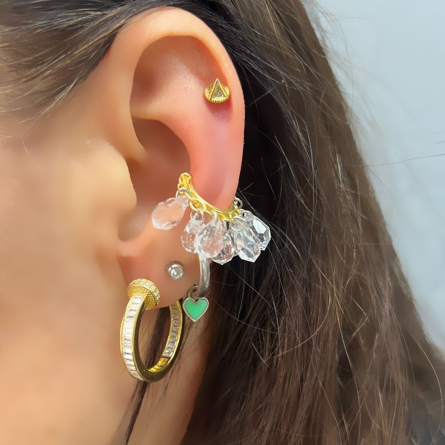 Shakira Earcuff (Kıkırdak Küpesi)