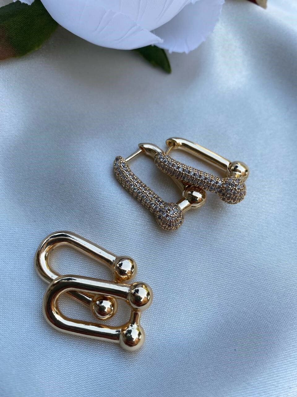 Marka Gold Sallantılı Küpe