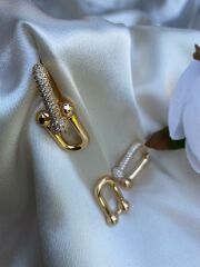 Marka Gold Sallantılı Küpe