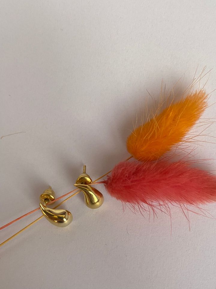 Damla Gold Küpe