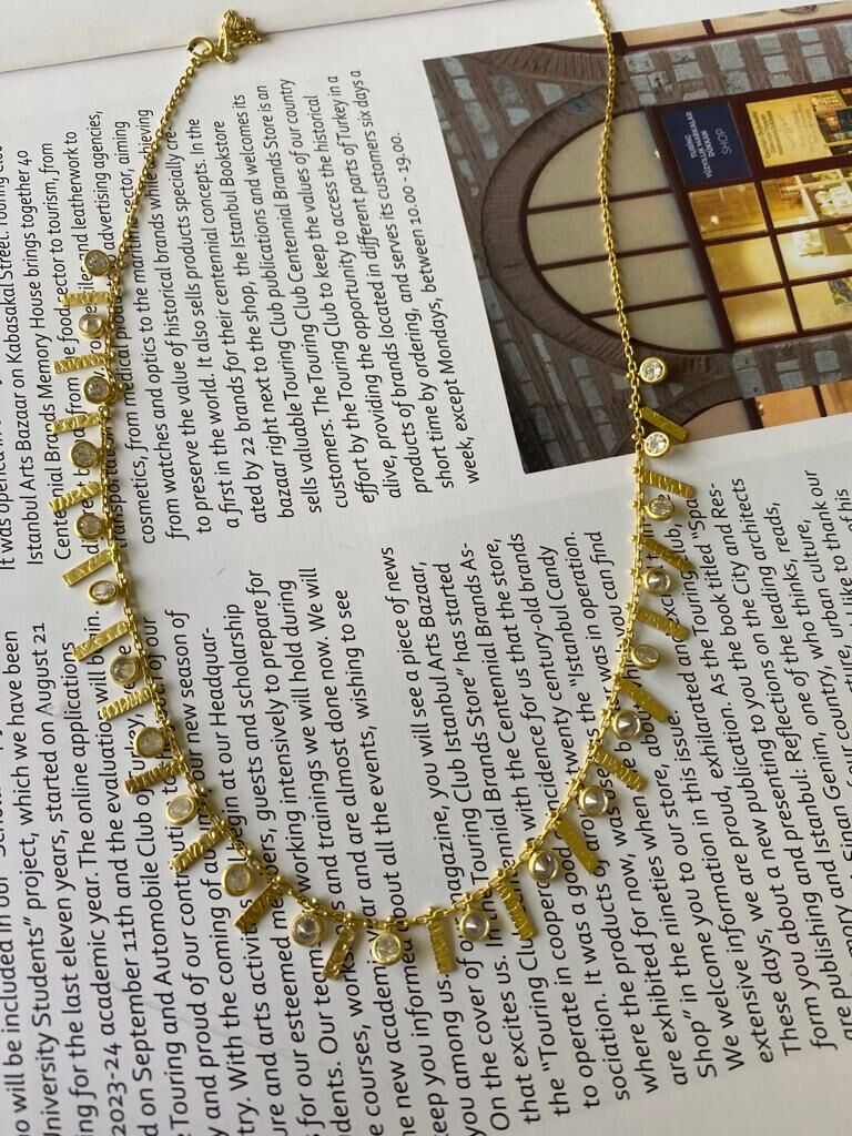 Çubuk Tasarım Kolye