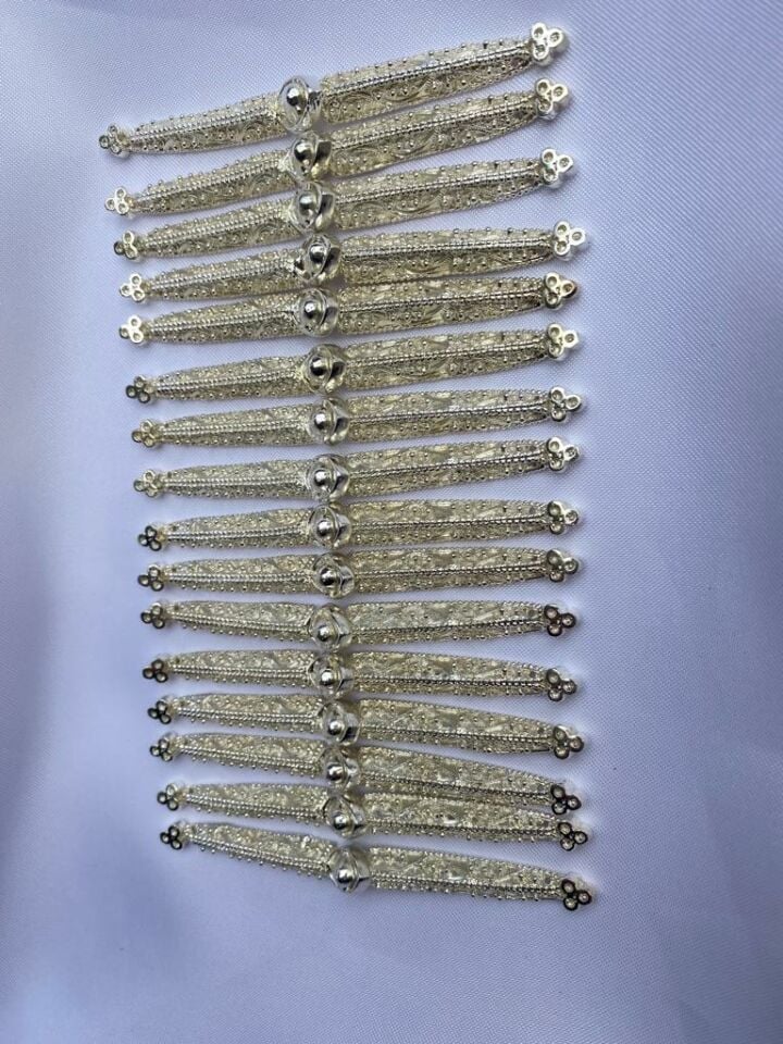 Kafkas Döküm Gümüş Renk Düğme