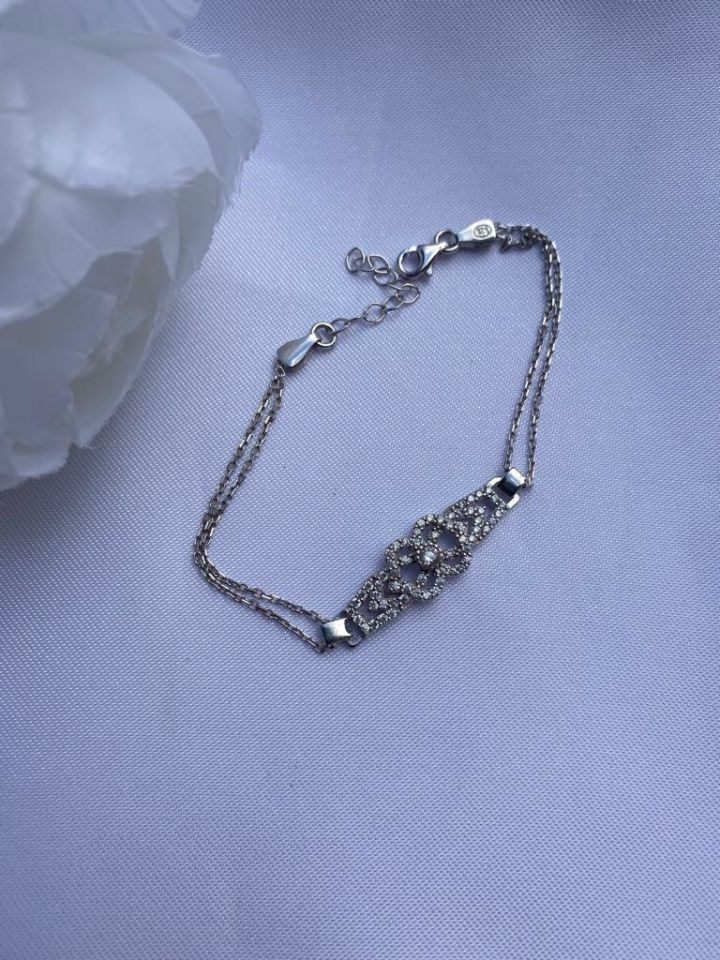 Zirkon Taşlı Bileklik
