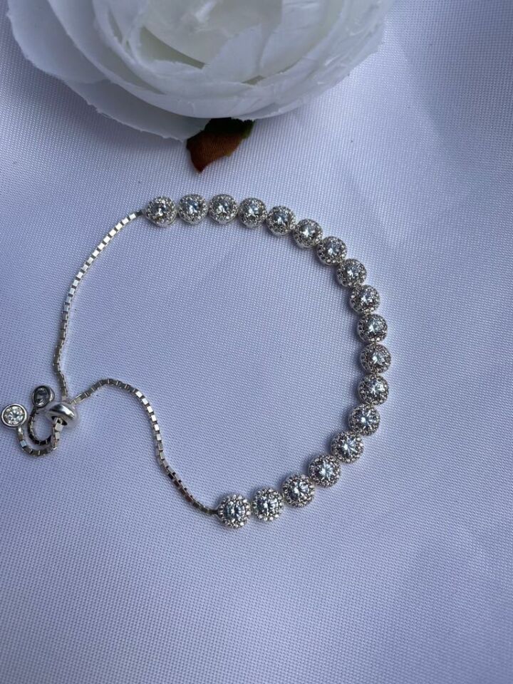 Pırlanta Möntürlü Bileklik