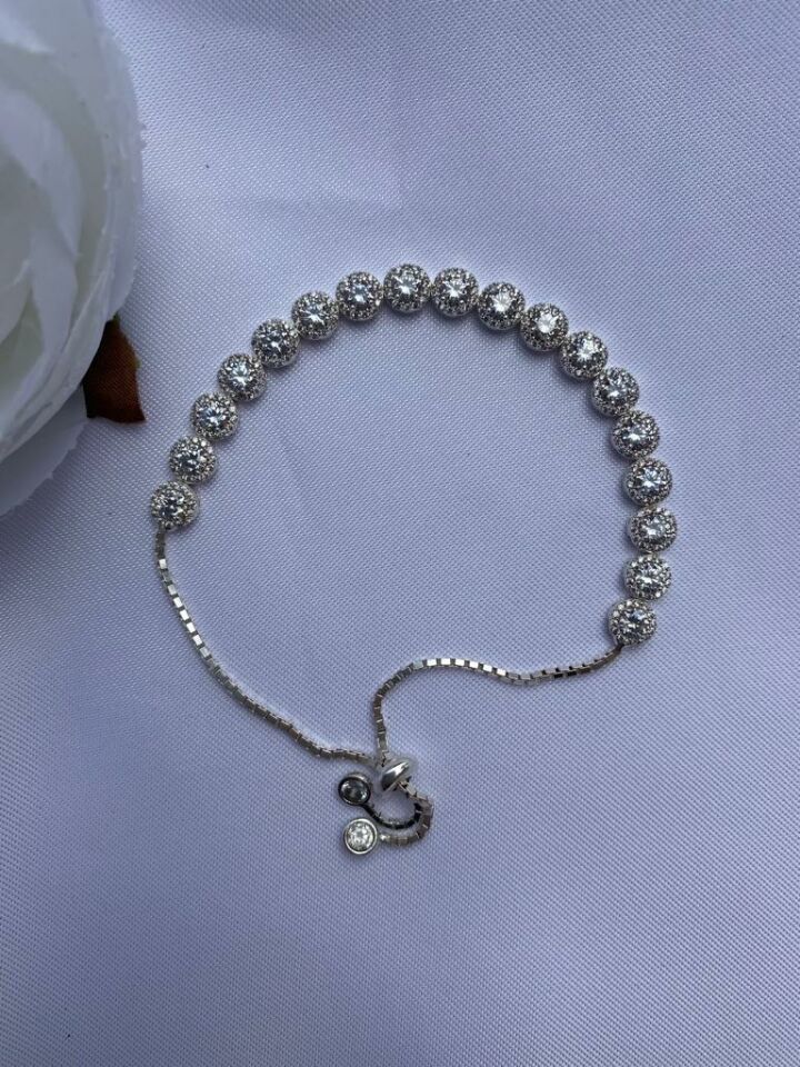 Pırlanta Möntürlü Bileklik