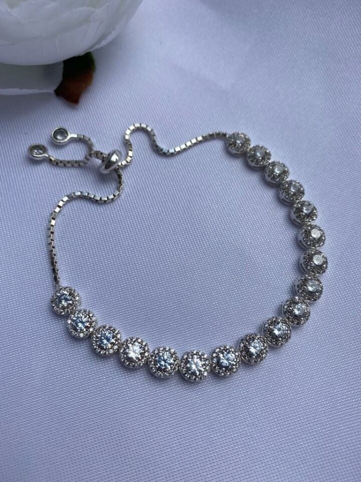 Pırlanta Möntürlü Bileklik