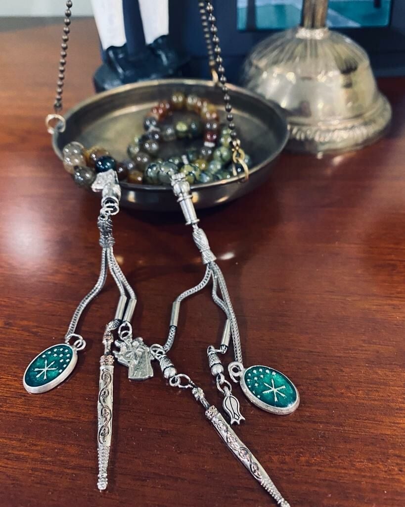 Kehribar Taşlı Tesbih