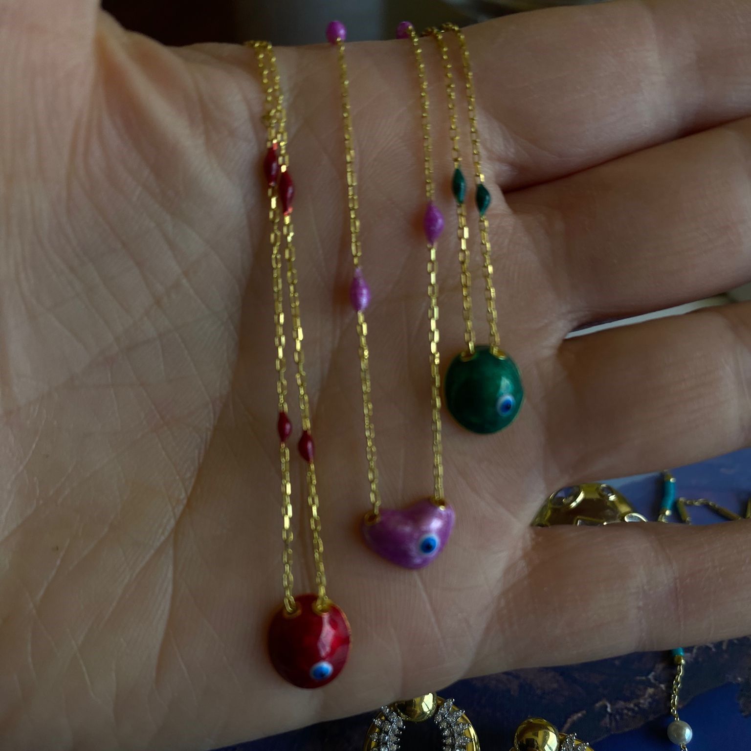 Çıtır Renkli Kolye