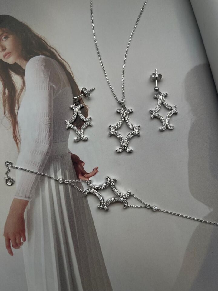 14k Pırlanta Sülale Arma Set
