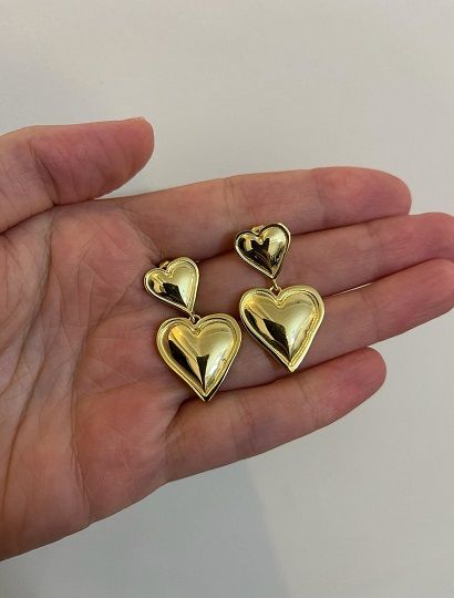 Kalpli Gold Küpe