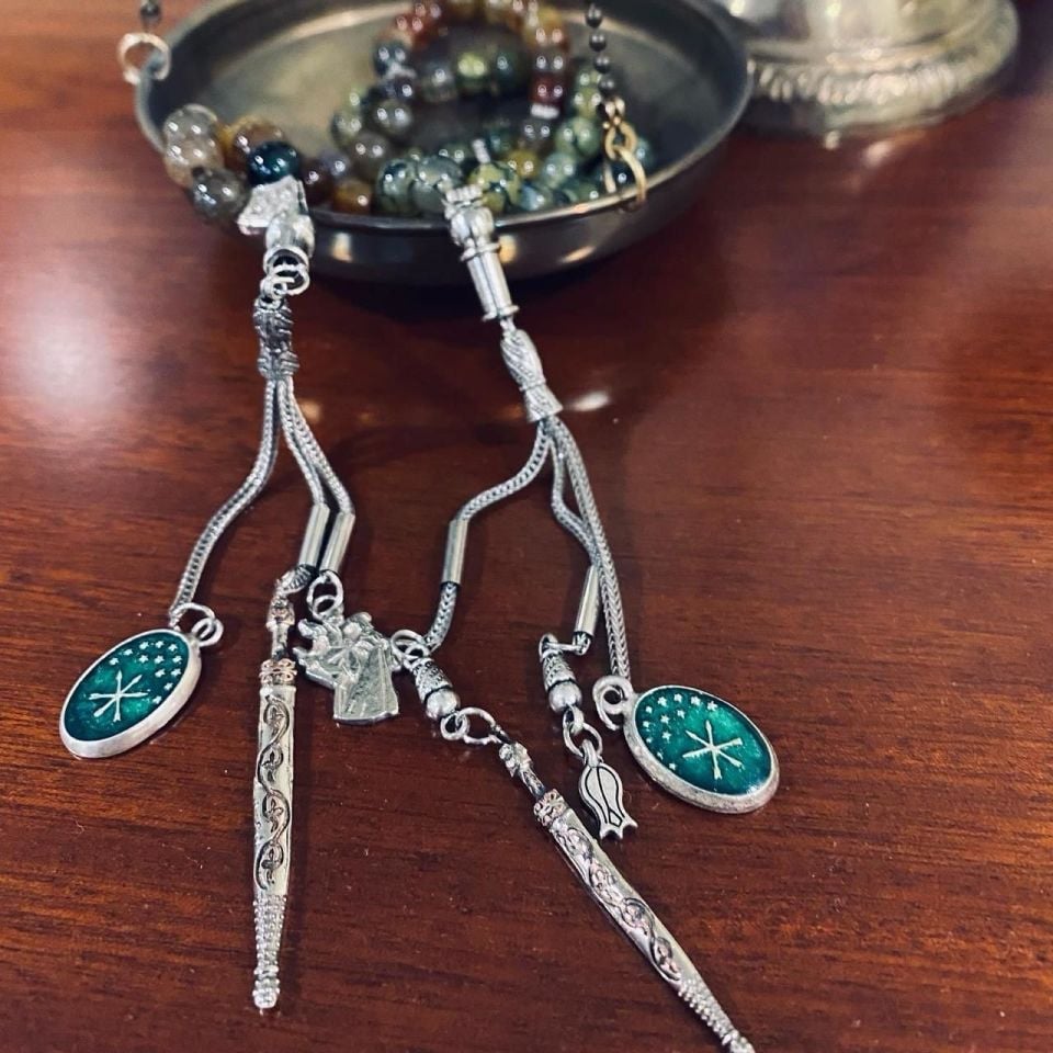 925 Ayar Özel Tasarım Tesbih