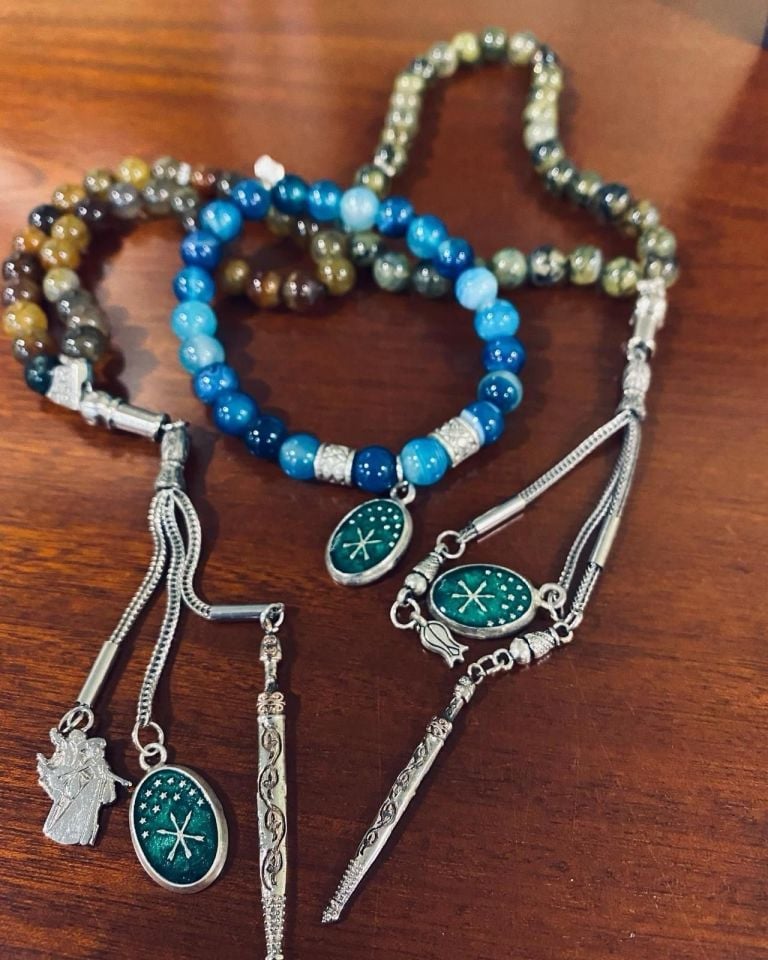 925 Ayar Özel Tasarım Tesbih