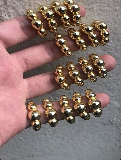 Top Kıkırdak Küpe