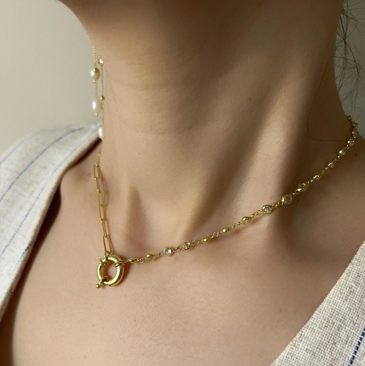 Denizci Düğüm Choker Kolye