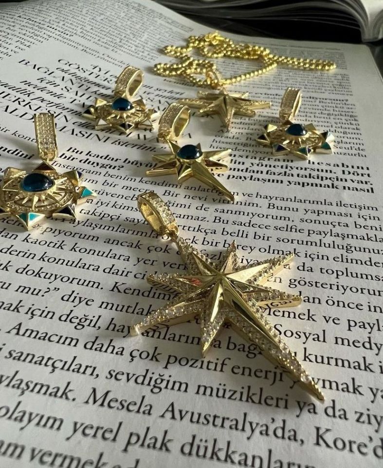 Turkuaz Serisi Kolye Ucu (Charm)