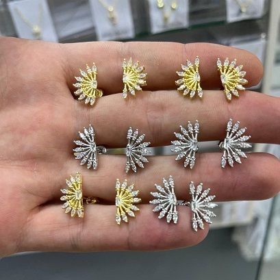 Taşlı Küpe( Çift)